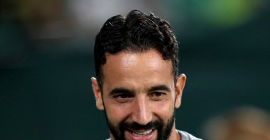 Sporting CP coach Ruben Amorim during the Primeira Liga match against Casa Pia at the Estadio Jose Alvalade, Lisbon, Portugal, Oct. 5, 2024. (Reuters Photo)
