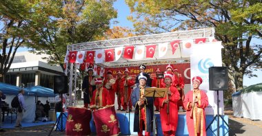 Türkiye festival showcases traditional Turkish culture in Tokyo, Japan, Nov. 17, 2024. (IHA Photo) 