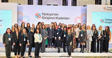 The Ministry of Family and Social Services and Hepsiburada sign a protocol for the “Türkiye&#039;s Entrepreneur Women” project under the auspices of Mahinur Özdemir Göktaş, minister of Family and Social Services, Istanbul, Türkiye, Nov. 15, 2024. (İHA Photo)