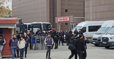 The trial of the leaders and members of the &quot;Newborn Gang&quot; begins at Bakırköy Court, Istanbul, Türkiye, Nov. 18, 2024. (DHA Photo)