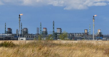 A view shows the Orenburg gas processing plant of Gazprom in the Orenburg region, Russia, Sept. 1, 2023. (Reuters Photo)