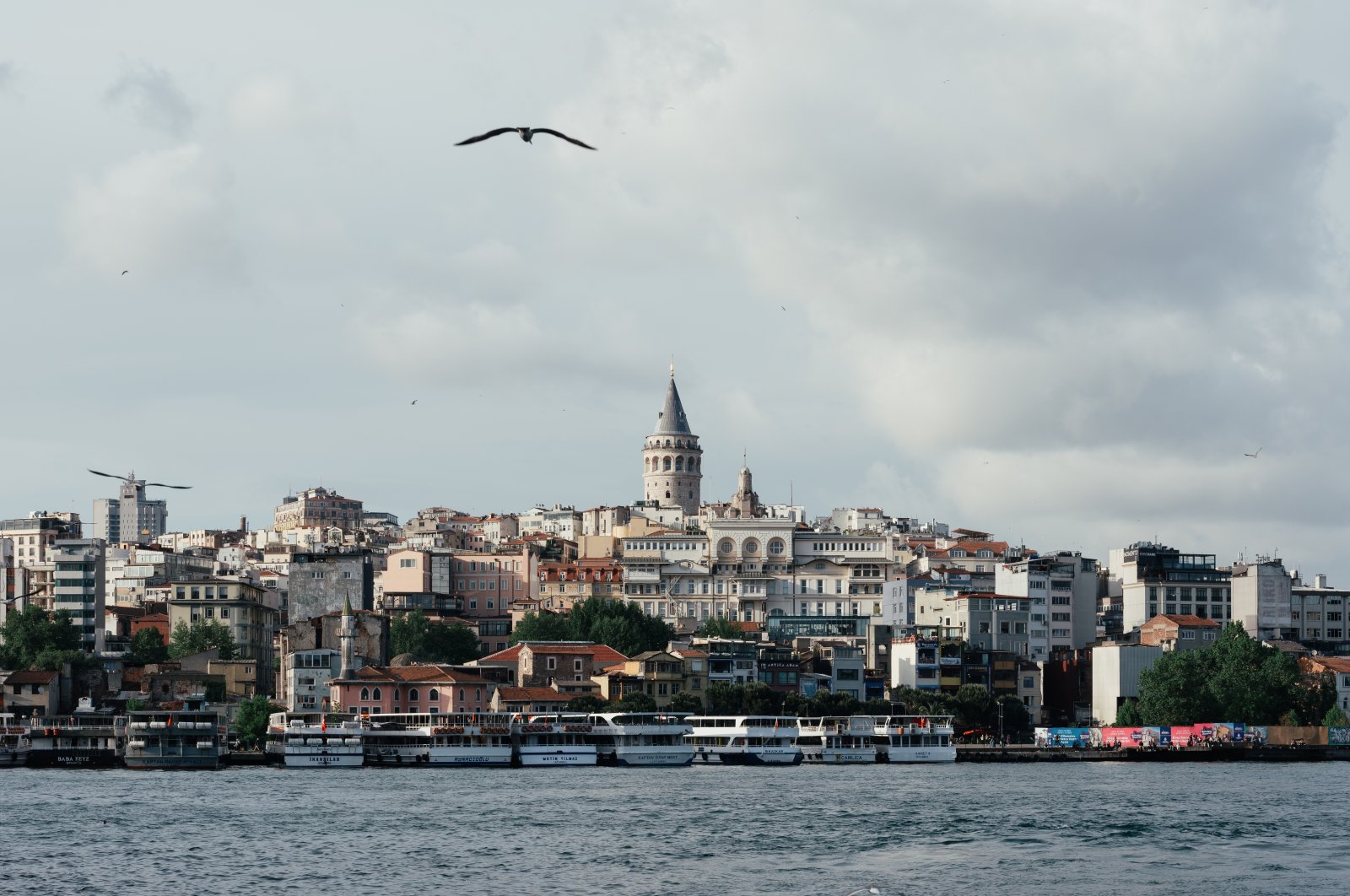 A general view of the iconic Galata Tower in Istanbul, Türkiye, May 12, 2024. (Reuters Photo)