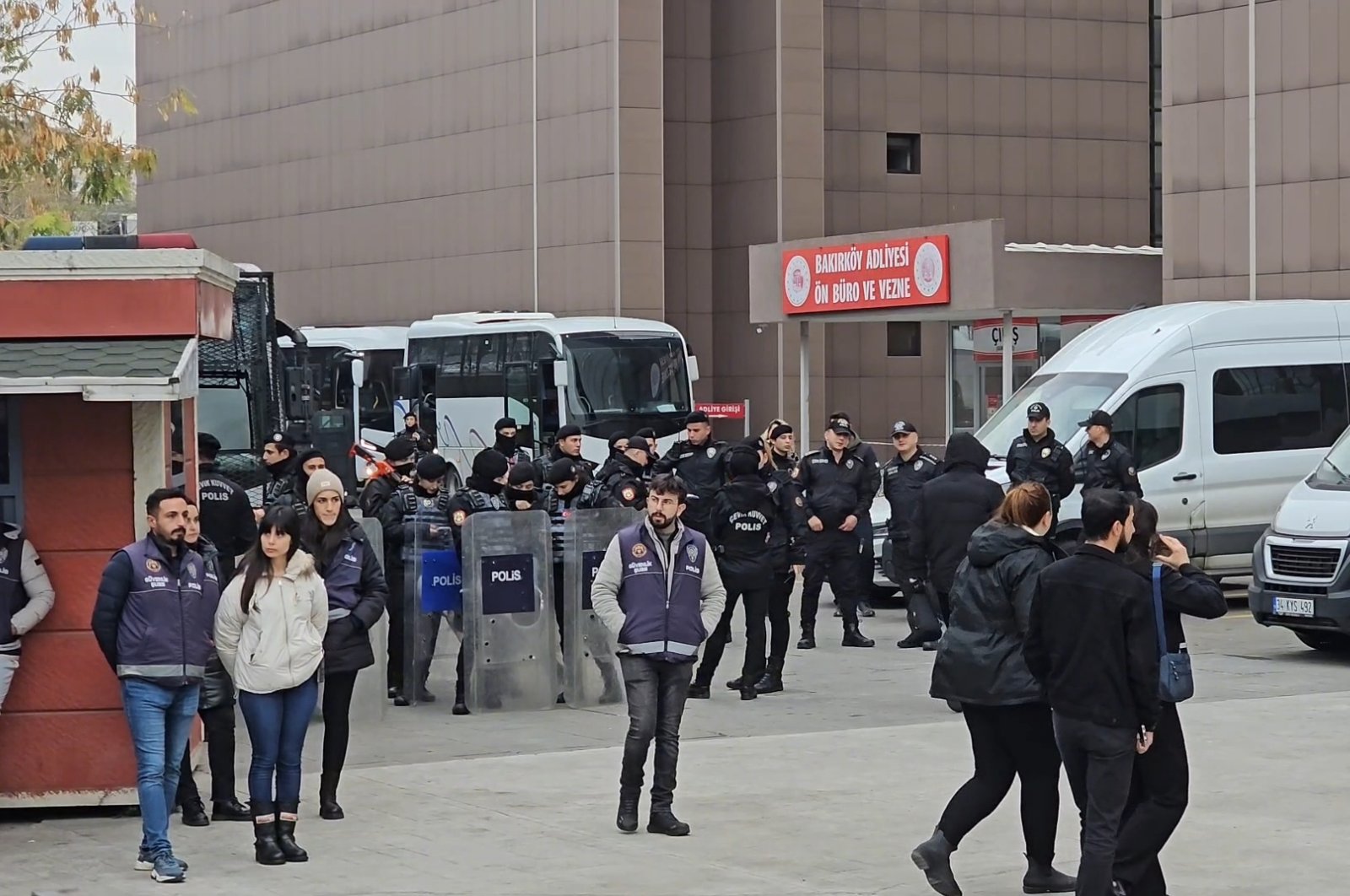 The trial of the leaders and members of the &quot;Newborn Gang&quot; begins at Bakırköy Court, Istanbul, Türkiye, Nov. 18, 2024. (DHA Photo)