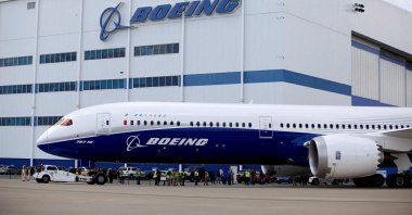 A Boeing 787-10 Dreamliner taxis past the Final Assembly Building at Boeing South Carolina in North Charleston, South Carolina, United States, March 31, 2017. (Reuters Photo)
