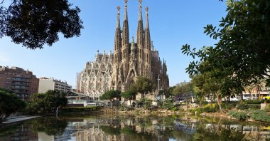 Designed by Antoni Gaudí, the stunning Sagrada Familia is a UNESCO World Heritage site in Barcelona, Spain, March 21, 2011. (Getty Images)