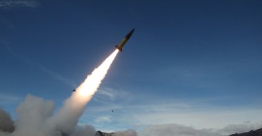 The U.S. Army conducts live fire tests of the Army Tactical Missile System (ATACMS) at the White Sands Missile Range, New Mexico, U.S., Dec. 14, 2021. (U.S. Department of Defense Handout via AFP)