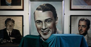 Cinema-related memorabilia displayed at the Cinema Museum in London, U.K., Nov. 9, 2024. (AFP Photo)