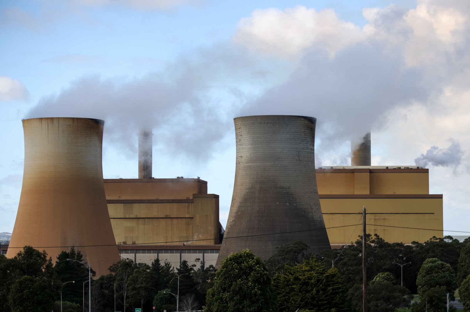 A general view of the Yallourn Power Station in Yallourn, Australia, June 14, 2023. (Reuters Photo)