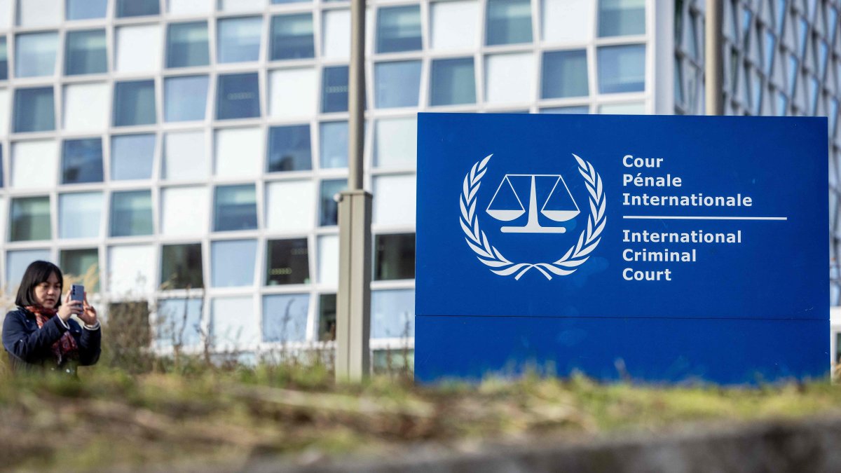 The International Criminal Court (ICC) building in The Hague, the Netherlands, Nov. 21, 2024. (AFP Photo)