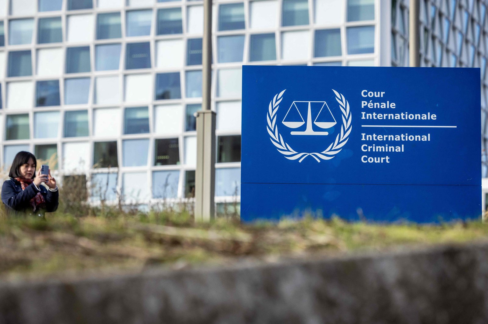 The International Criminal Court (ICC) building in The Hague, the Netherlands, Nov. 21, 2024. (AFP Photo)