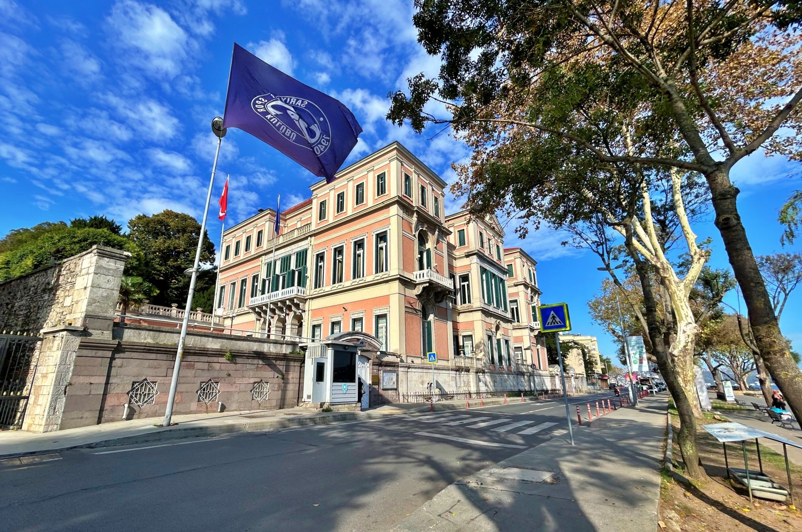 A view of the Consulate General of Austria in Yeniköy, Istanbul, Türkiye, Oct. 10, 2024. (Shutterstock Photo)