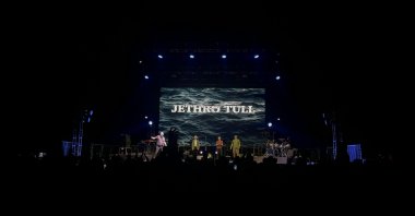 Jethro Tull performs at a concert in Istanbul, Türkiye, Nov. 23, 2024. (AA Photo)