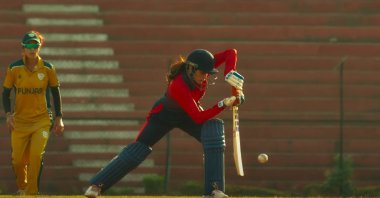 A still shot from the movie "Mr & Mrs Mahi."