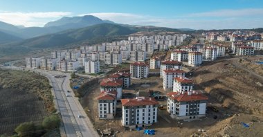 An aerial view shows the Akgedik neighborhood of Yunusemre district, where a “Chinatown” is expected to be built following BYD&#039;s investment, Manisa, western Türkiye, Nov. 26, 2024. (AA Photo)