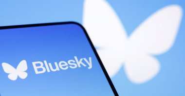 The Bluesky app logo is seen in this illustration taken on Nov. 19, 2024. (Reuters Photo)