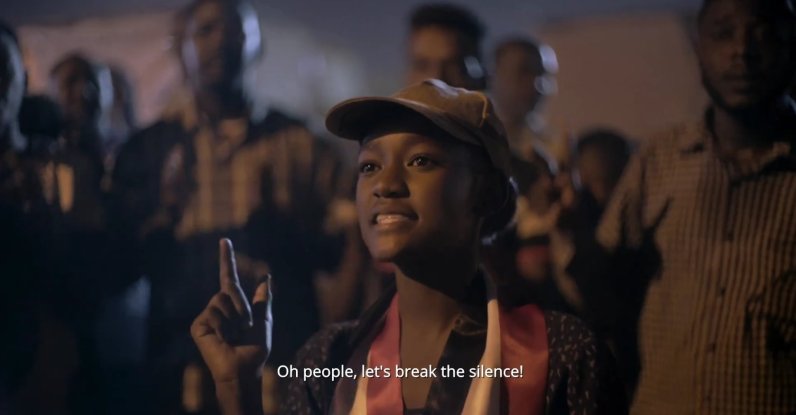 A still shot from the trailer of the documentary "Sudan, Remember Us."