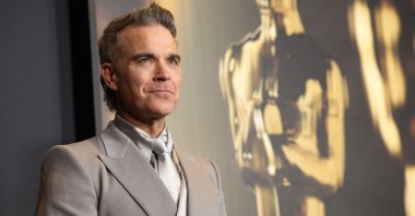 Robbie Williams attends the Academy of Motion Picture Arts and Sciences 15th Governors Awards at the Ray Dolby Ballroom in Los Angeles, California, U.S., Nov. 17, 2024. (Reuters Photo)