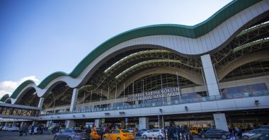 Sabiha Gökçen Airport, where authorities apprehended a suspect attempting to smuggle drugs in his stomach, Istanbul, Türkiye, Nov. 25, 2024. (IHA Photo)