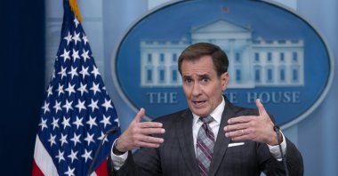 White House National Security Council spokesman John Kirby speaks at the daily briefing at the White House in Washington, Wednesday, Oct. 23, 2024. (AP File Photo)