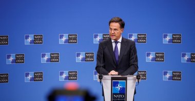 NATO Secretary General Mark Rutte holds a news conference, at the alliance&#039;s headquarters in Brussels, Belgium Dec. 4, 2024. (Reuters Photo)