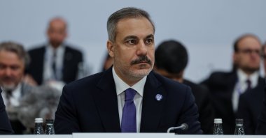 Foreign Minister Hakan Fidan attends the opening of the 31st OSCE Ministerial Council, Ta Qali, Malta, Dec. 5, 2024. (AA Photo)