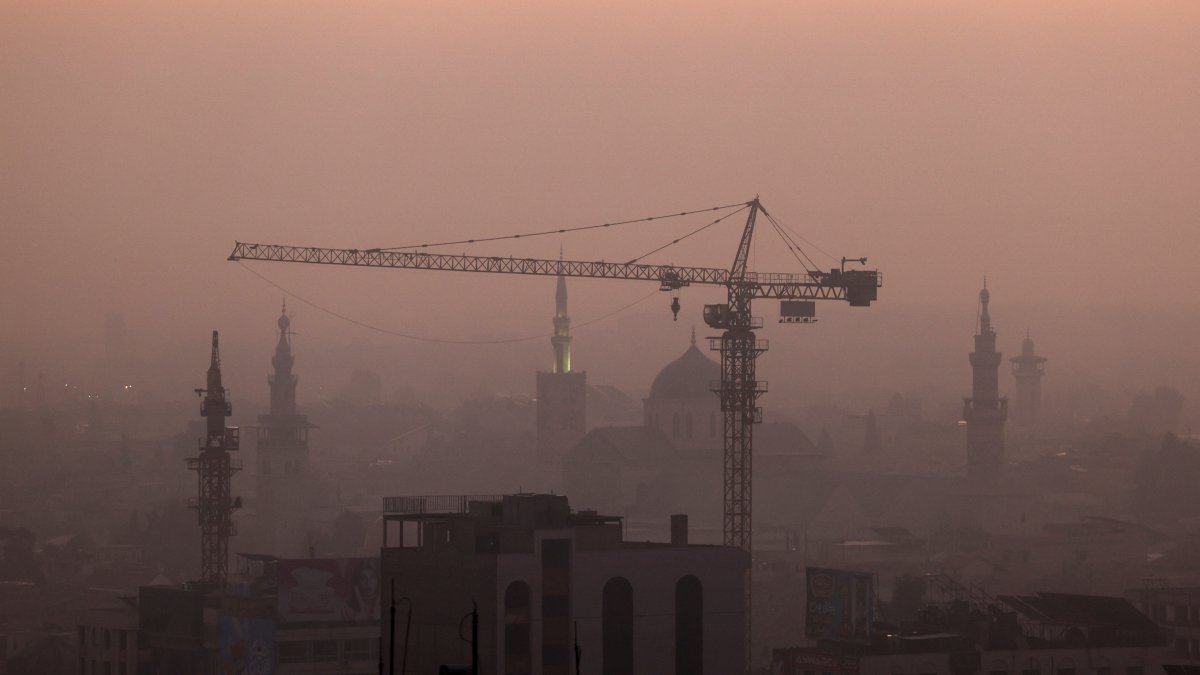 A general view of Damascus the morning after anti-regime forces seized the capital Damascus, Syria, Dec. 9, 2024. (Reuters Photo)