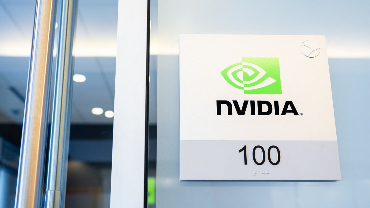 The Nvidia office in Austin, Texas, U.S., Nov. 20, 2024. (AFP Photo)