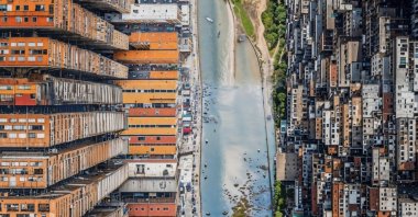 Artwork by Alkan Avcıoğlu, whose work captivated a sophisticated audience in this highly curated space, is displayed at Art Basel Miami, Miami, U.S., Dec. 6, 2024. (Photo by Funda Karayel)