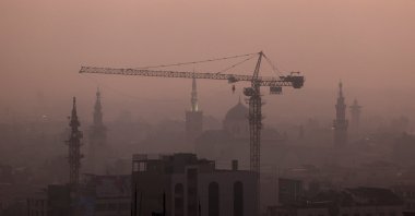 A general view of Damascus the morning after anti-regime forces seized the capital Damascus, Syria, Dec. 9, 2024. (Reuters Photo)