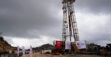 The oil production site in Şırnak, southeastern Türkiye, Dec. 5, 2024. (IHA Photo)