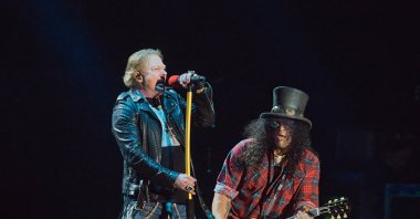 Guns N' Roses perform at the Exit 111 Festival in Tennessee, U.S., Nov. 10, 2019. (Shutterstock)