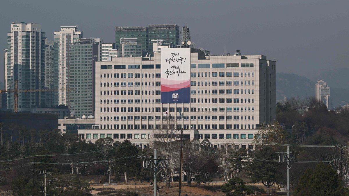 The South Korean Presidential Office building is seen in Seoul, South Korea, Dec. 11, 2024. (AFP Photo)