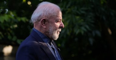 Brazil&#039;s President Luiz Inacio Lula da Silva attends an event in Montevideo, Uruguay December 5, 2024. (Reuters Photo)