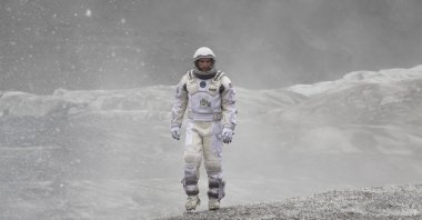 This image released by Paramount Pictures shows Matthew McConaughey in a scene from the film "Interstellar." (AP Photo)