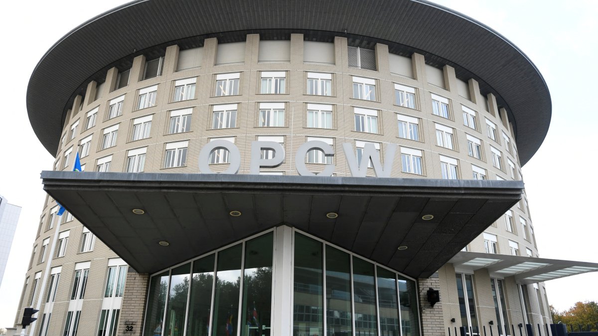 The headquarters of the Organization for the Prohibition of Chemical Weapons (OPCW) is pictured in The Hague, Netherlands, Oct. 4, 2018. (Reuters File Photo)