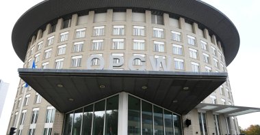 The headquarters of the Organization for the Prohibition of Chemical Weapons (OPCW) is pictured in The Hague, Netherlands, Oct. 4, 2018. (Reuters File Photo)