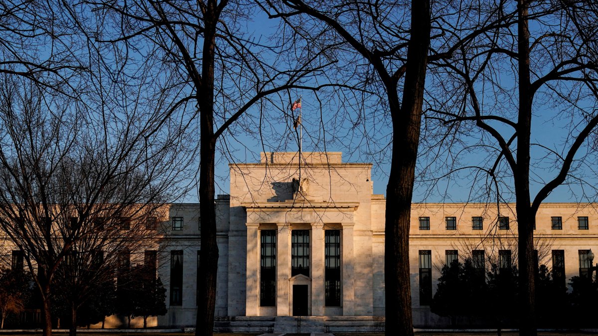 The U.S. Federal Reserve (Fed) building is seen in Washington, U.S., Jan. 26, 2022. (Reuters Photo)