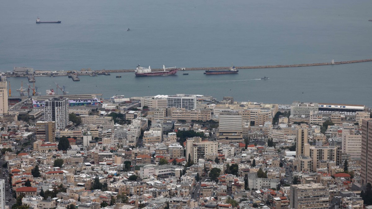 A view of the port city of Haifa, Israel, Nov. 27, 2024. (AFP Photo)