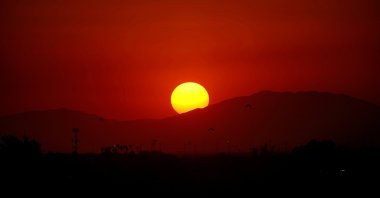 The sun sets during a heat wave, Mexicali, Mexico, July 5, 2024. (Reuters Photo)