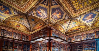 The Morgan Library &amp; Museum is a unique collection of books, New York, U.S. (Shutterstock Photo)