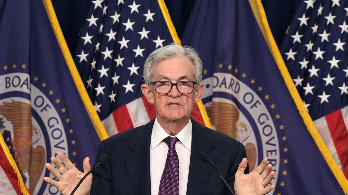 U.S. Federal Reserve Chair Jerome Powell speaks during a news conference where he announced the Fed had cut interest rates by a quarter point following a two-day meeting of the Federal Open Market Committee on interest rate policy in Washington, U.S., Dec.18, 2024. (Reuters Photo)