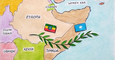 "The success in fostering peace between Somalia and Ethiopia has enhanced Türkiye’s diplomatic influence and credibility on the global stage." (Illustration by Erhan Yalvaç)