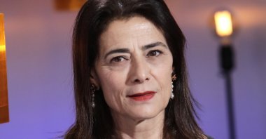 Writer, actress and director Hiam Abbass poses for a portrait session in Paris, France, March 23, 2017. (Getty Images)