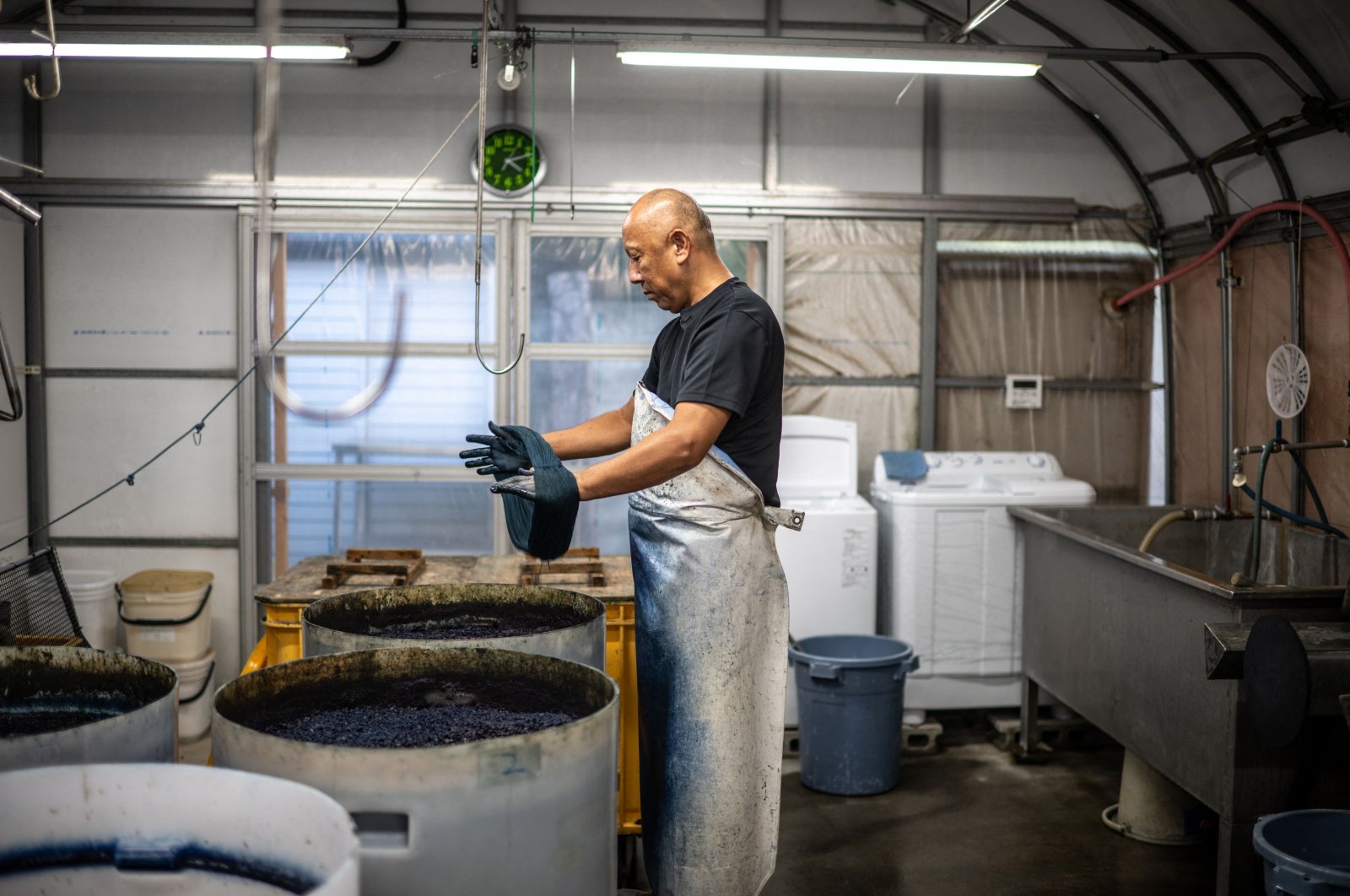 Crafting tradition: Japanese jeans made with indigo, vintage looms