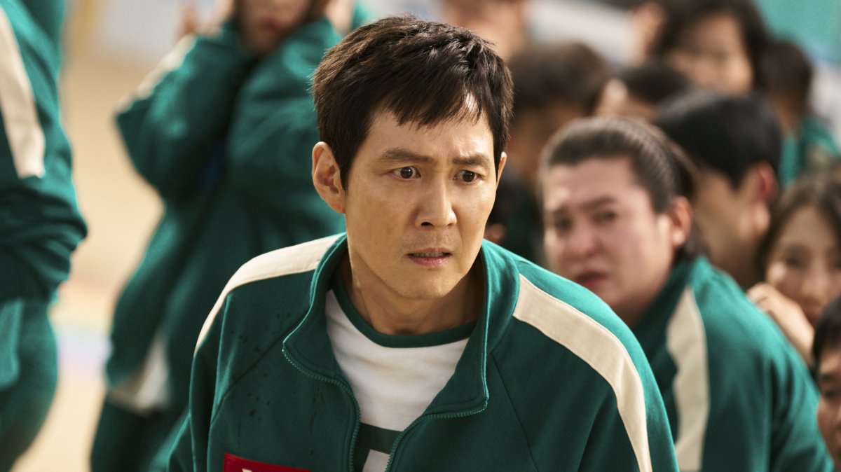 This image released by Netflix shows Lee Jung-Jae in a scene from &quot;Squid Game.&quot; (AP Photo)