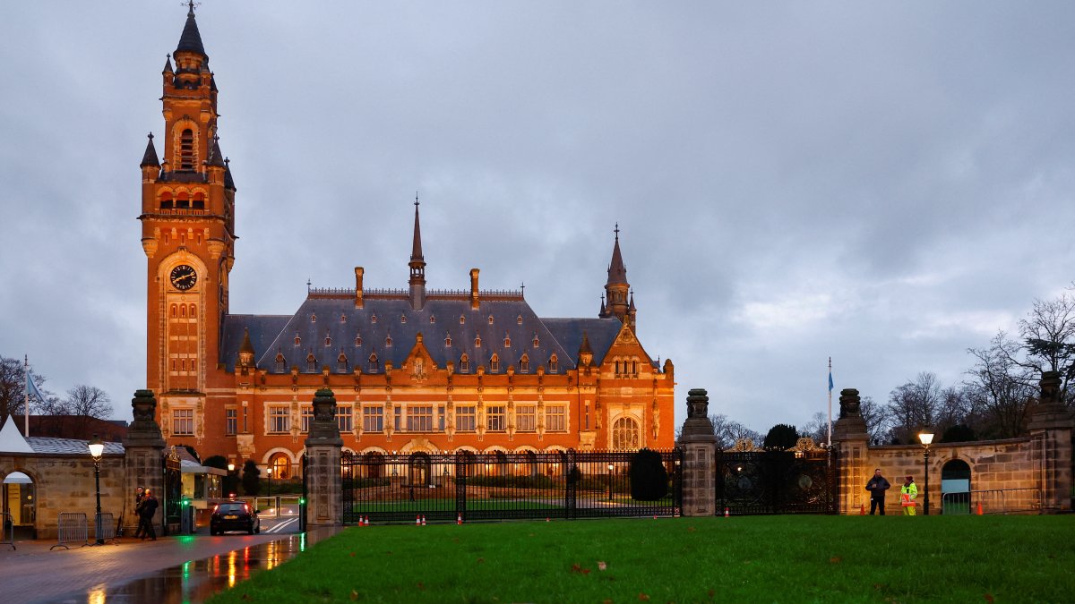 A general view International Court of Justice (ICJ) in The Hague, the Netherlands, Dec. 2, 2024. (Reuters Photo)