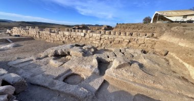 A general view of the Kastabala Ancient City in Osmaniye province, southern Türkiye, Dec 20, 2024. (AA Photo)