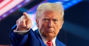 U.S. President-elect Donald Trump gestures an event in Phoenix, Arizona, U.S., Dec. 22, 2024. (Reuters Photos)