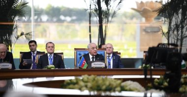 Azerbaijan Prime Minister Ali Asadov attends the D-8 summit, Cairo, Egypt, Dec. 19, 2024. (İHA Photo)