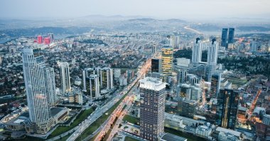 An aerial view of skyscrapers in Istanbul, Türkiye. (Shutterstock Photo)